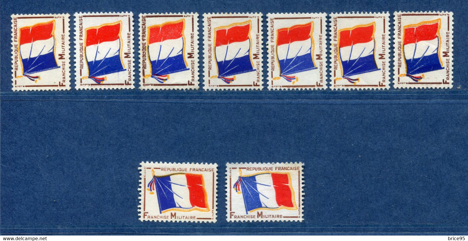 ⭐ France - Variété - YT FM N° 13 - Franchise Militaire - Couleurs - Pétouilles - Neuf Sans Charnière - 1964 ⭐ - Neufs