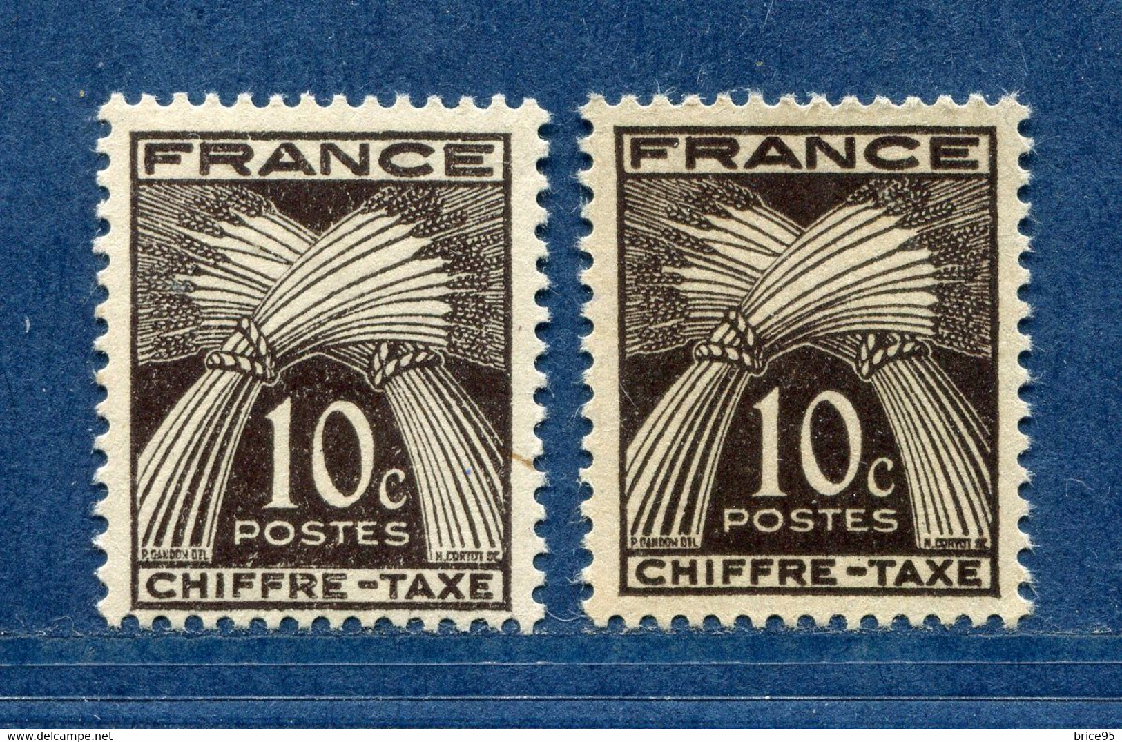 ⭐ France - Variété - YT Taxe N° 67 - Couleurs - Pétouilles - Neuf Sans Charnière - 1943 ⭐ - Nuovi