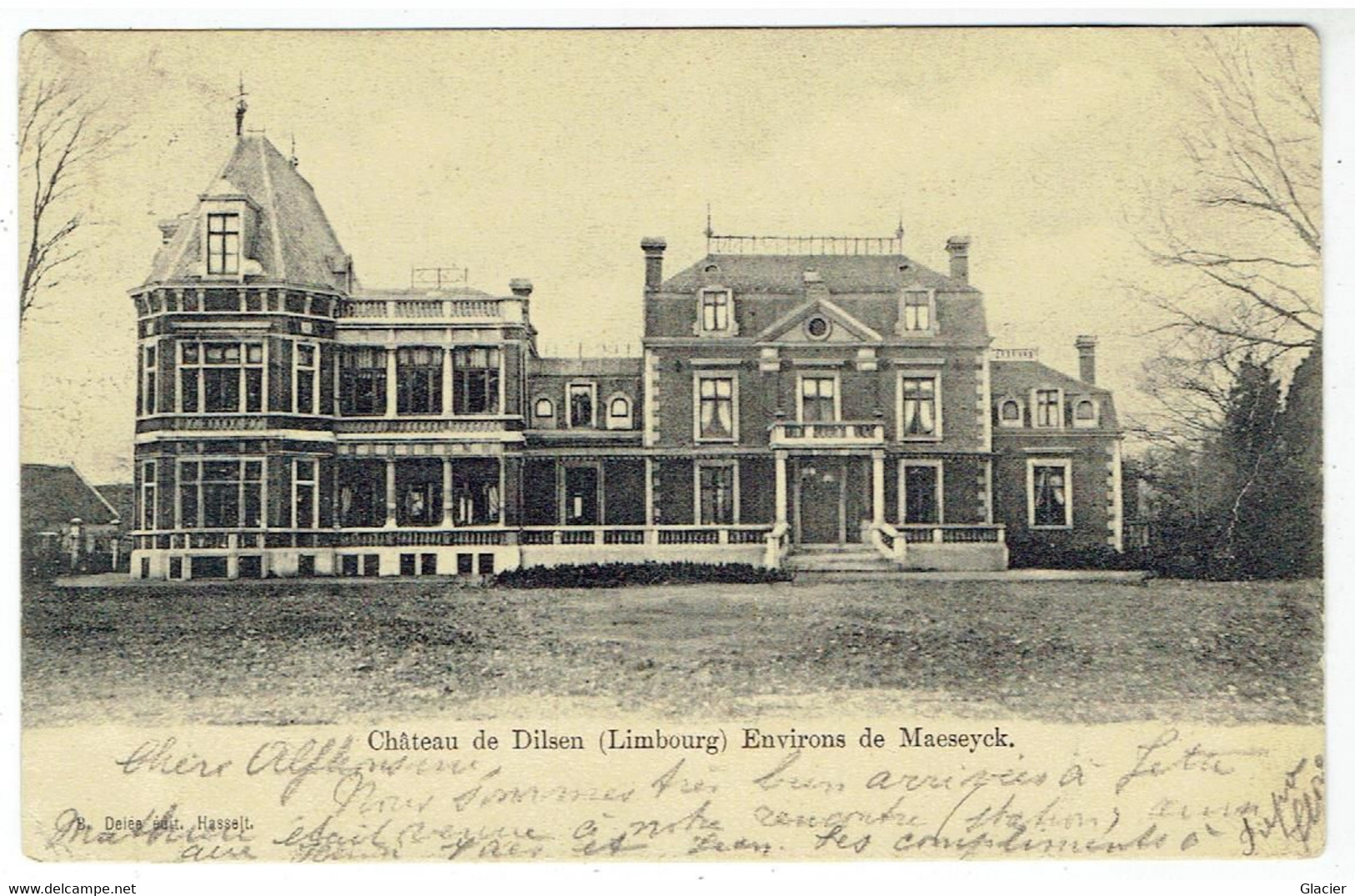 Chateau De Dilsen  ( Limbourg ) - Environs De Maesyck - Dilsen-Stokkem