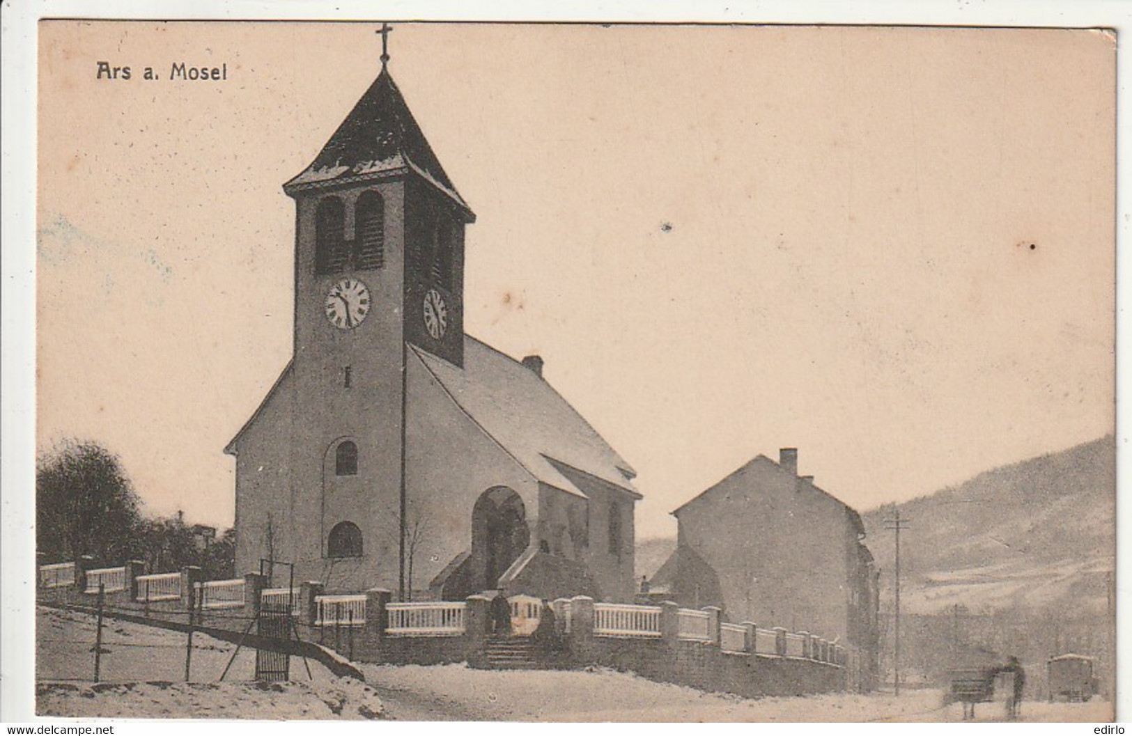 *** 57  ***  ARS MOSEL ARS SUR MOSELLE  - L'église TTB écrite - Ars Sur Moselle