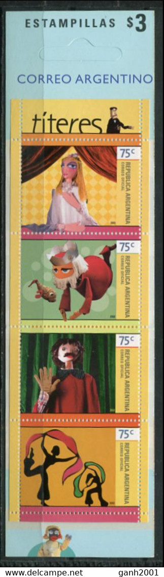 Argentina 2002 / Puppetry Theater MNH Teatro Marionetas Theatre / Jw05  30-26 - Marionnettes