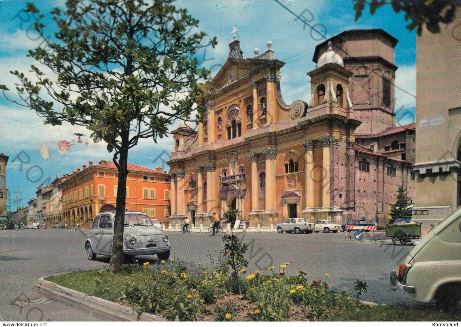 CARTOLINA  CARPI,EMILIA ROMAGNA,DUOMO,BELLA ITALIA,MEMORIA,STORIA,CULTURA,RELIGIONE,IMPERO ROMANO,VIAGGIATA 1977 - Carpi