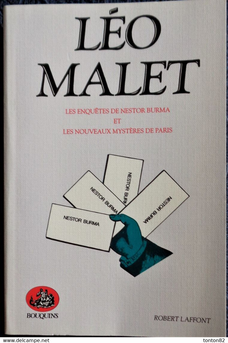 Léo Malet - Les  Enquêtes De Nestor Burma - Les Nouveaux Mystères De Paris -  Bouquins  - TOME 1 - Robert Laffont - 2001 - Leo Malet