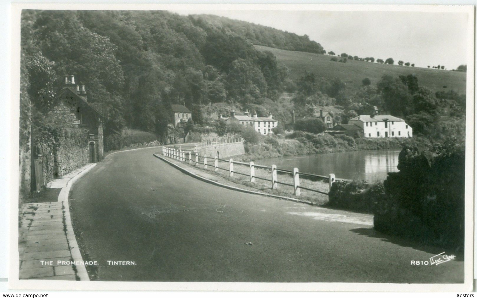 Tintern; The Promenade - Not Circulated. (Walter Scott - Bradford) - Monmouthshire