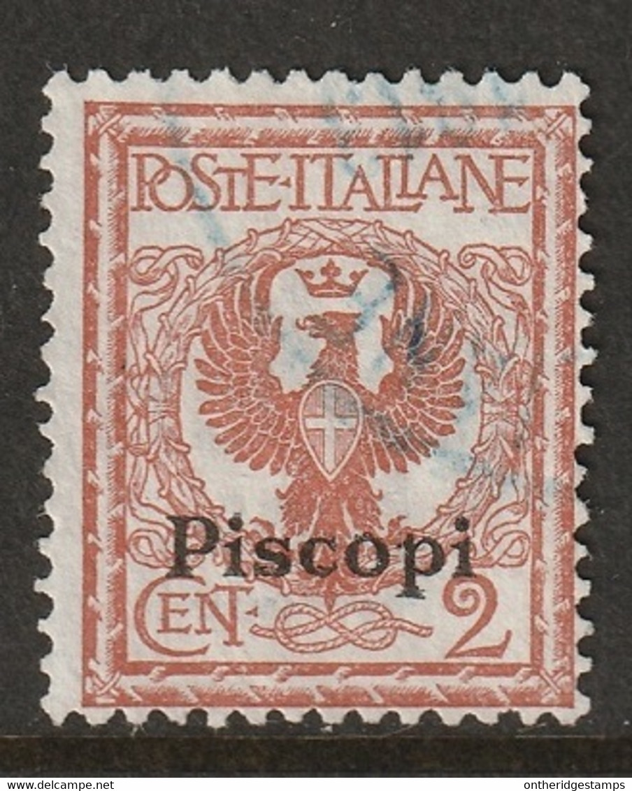 Italy Aegean Piscopi 1912 Sc 1 Egeo Piscopi Sa 1 Used - Egée (Piscopi)