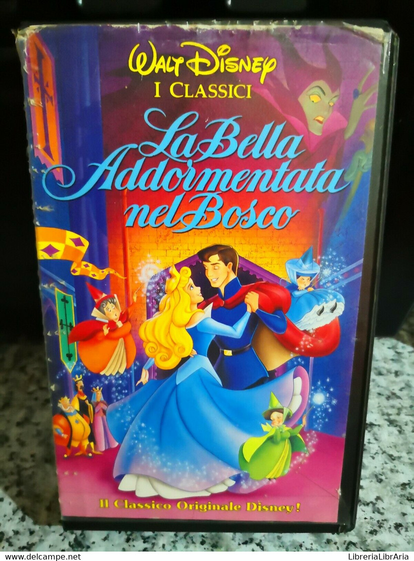 La Bella Addormentata Nel Bosco - Vhs- 1994 - Walt Disney -F - Colecciones