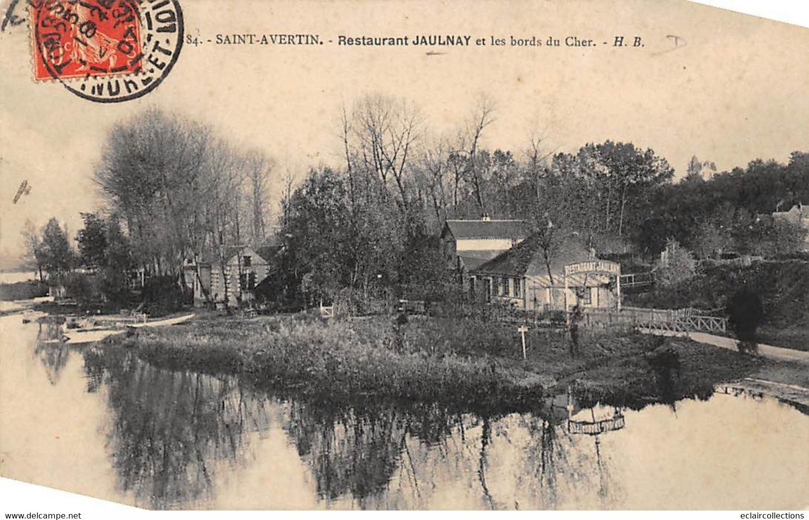 Saint-Avertin        37           Restaurant  Jaulnay Et Les Bords Du Cher      (voir Scan) - Saint-Avertin