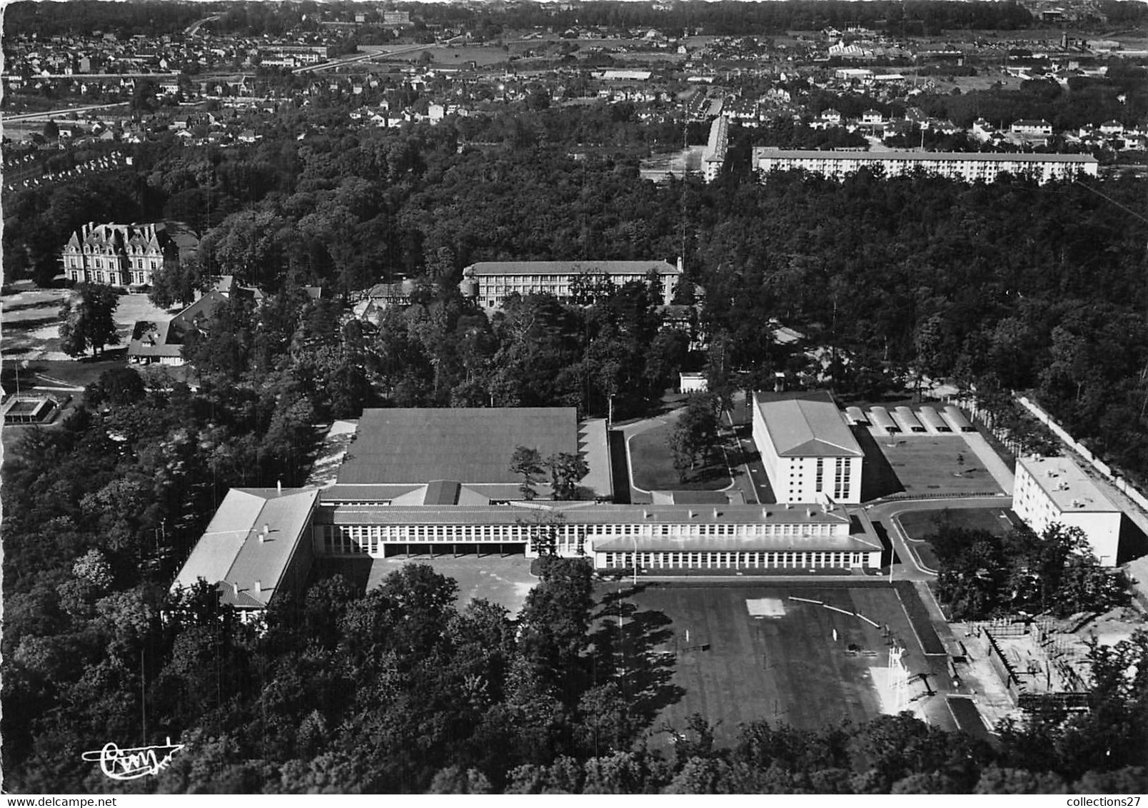 78-LES-MUREAUX- COLLEGE D'ENSEIGNEMENT VUE AERIENNE - Les Mureaux