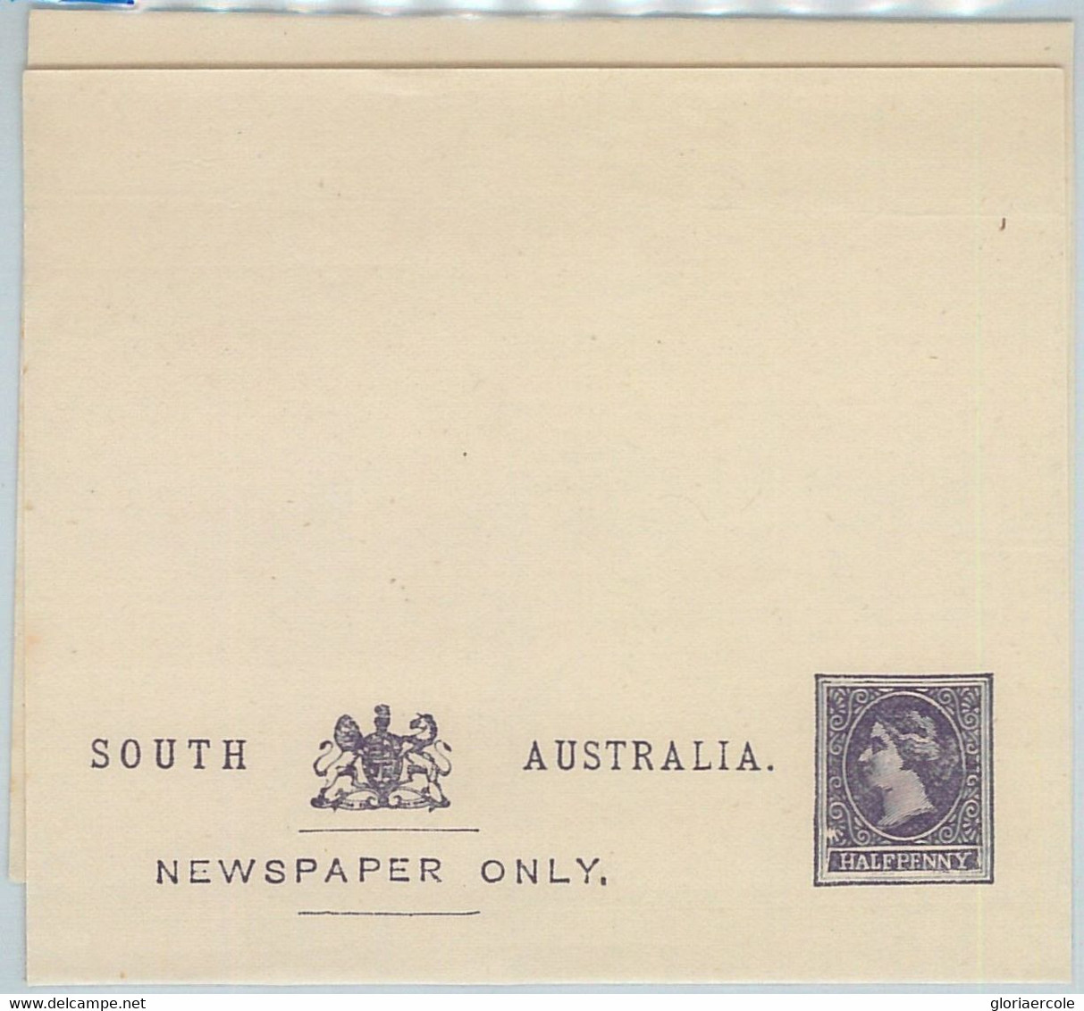 72401 -  SOUTH AUSTRALIA  - Postal History -  STATIONERY WRAPPER - Storia Postale