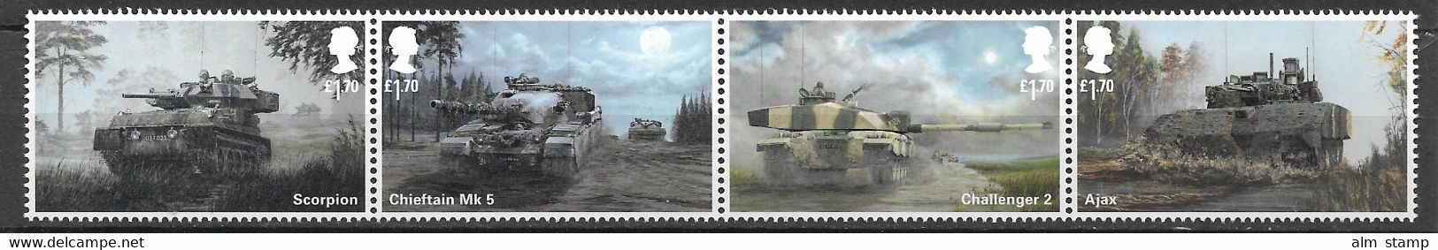 2021 GROSSBRITANNIEN    Mi. **MNH   British Armey - Ohne Zuordnung