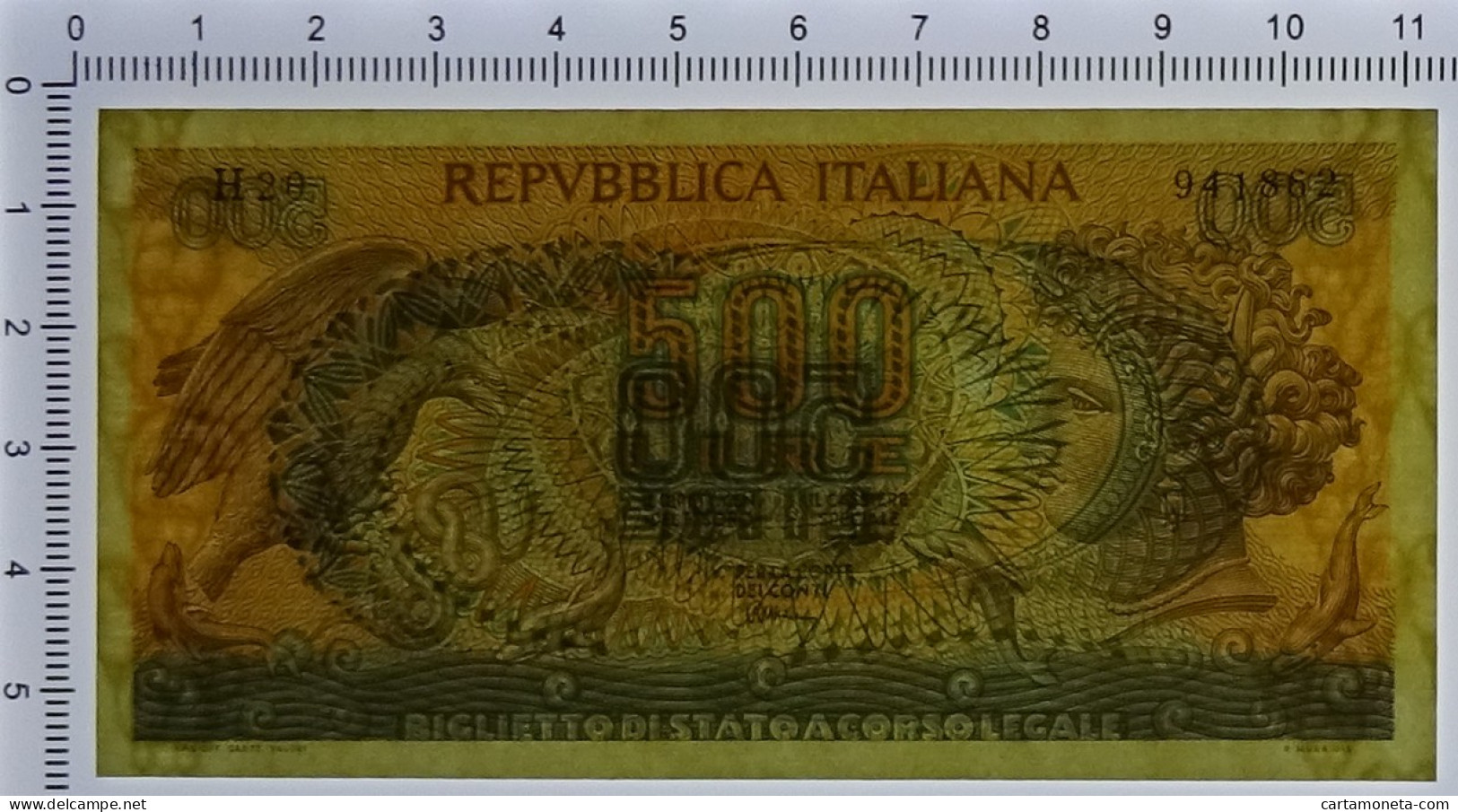 500 LIRE BIGLIETTO DI STATO ARETUSA 23/02/1970 QFDS - Other & Unclassified