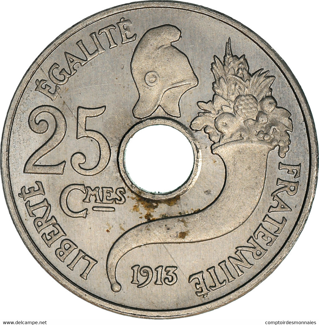 Monnaie, France, Essai De Peter, 25 Centimes, 1913, SUP+, Nickel, Gadoury:72.3 - Probedrucke