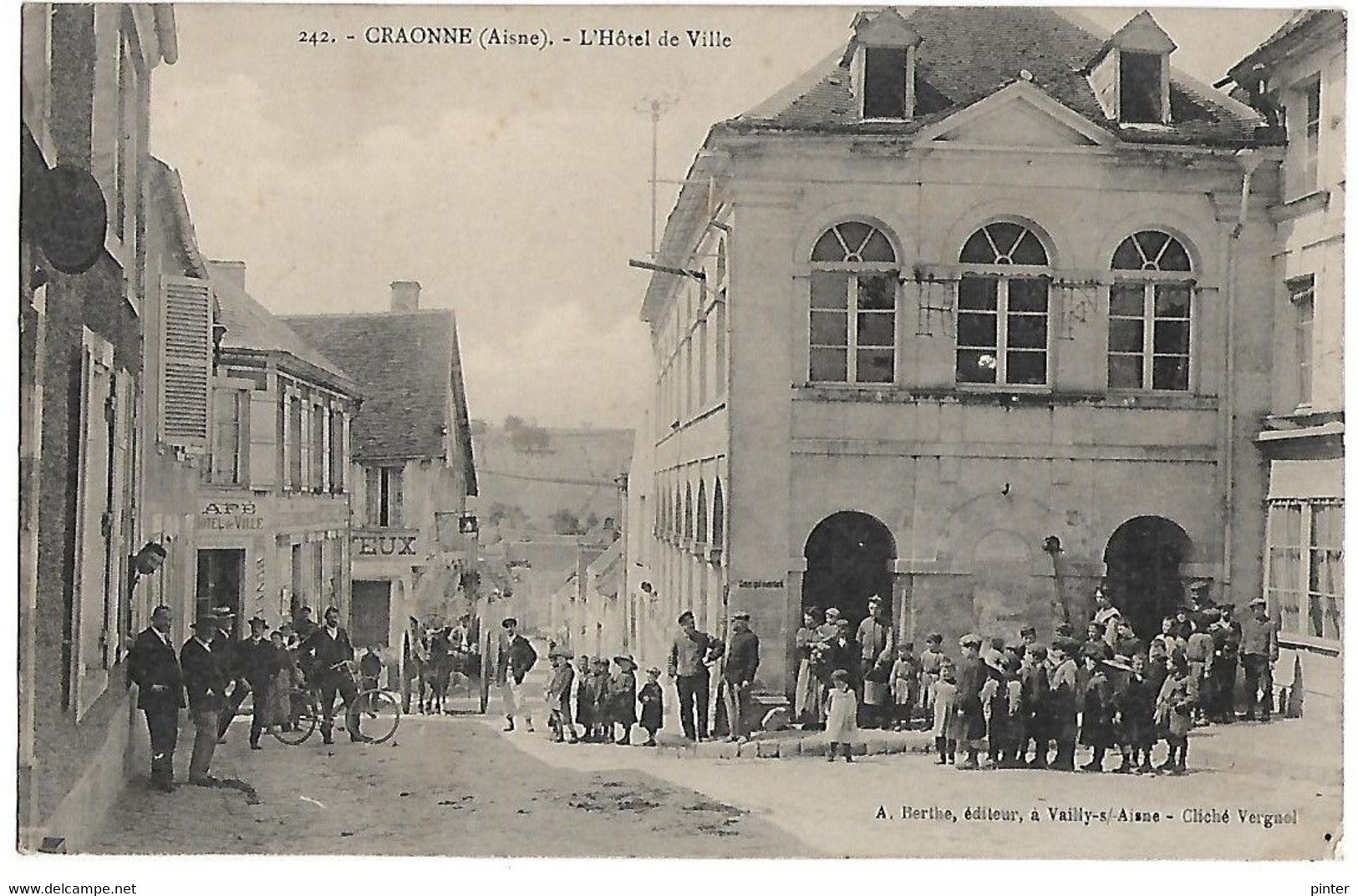 CRAONNE - L'Hôtel De Ville - Craonne