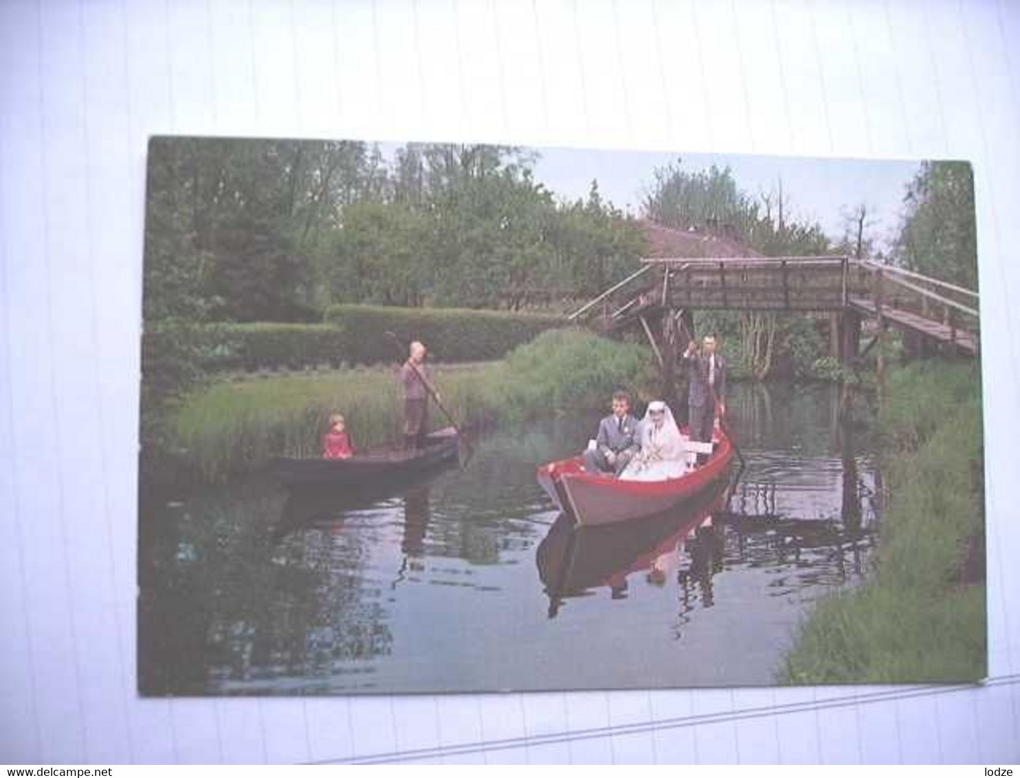 Nederland Holland Pays Bas Giethoorn Met Huwelijksbootje - Giethoorn