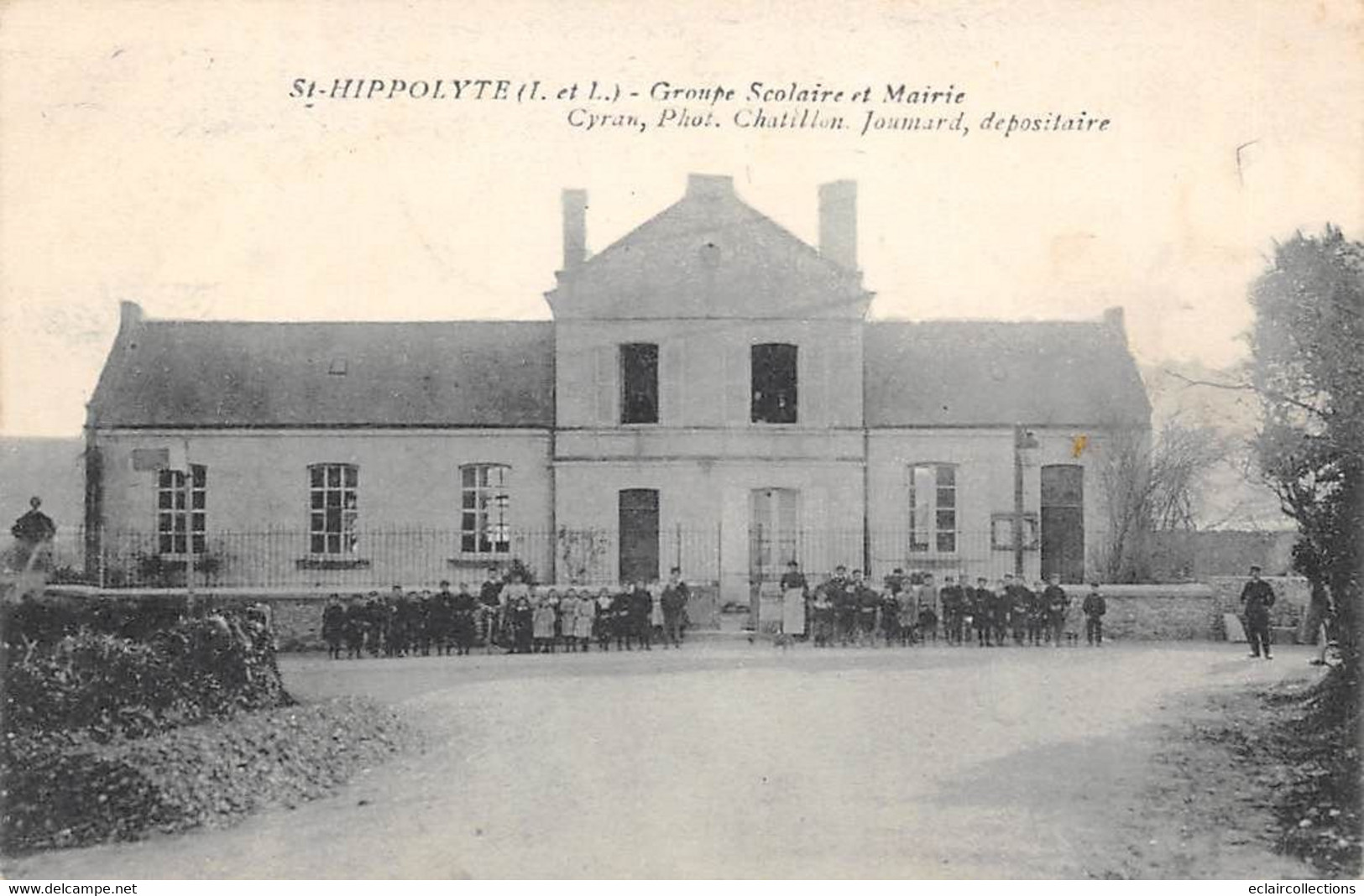 Saint-Hippolyte      37         Groupe Scolaire Et Mairie          (voir Scan) - Sonstige & Ohne Zuordnung