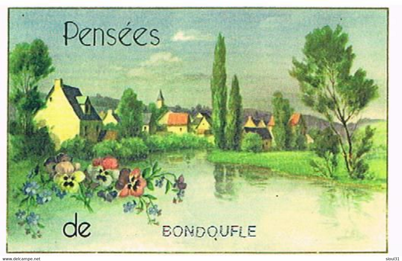 91 PENSEES   DE  BONDOUFLE    CPM  TBE   1302 - Bondoufle