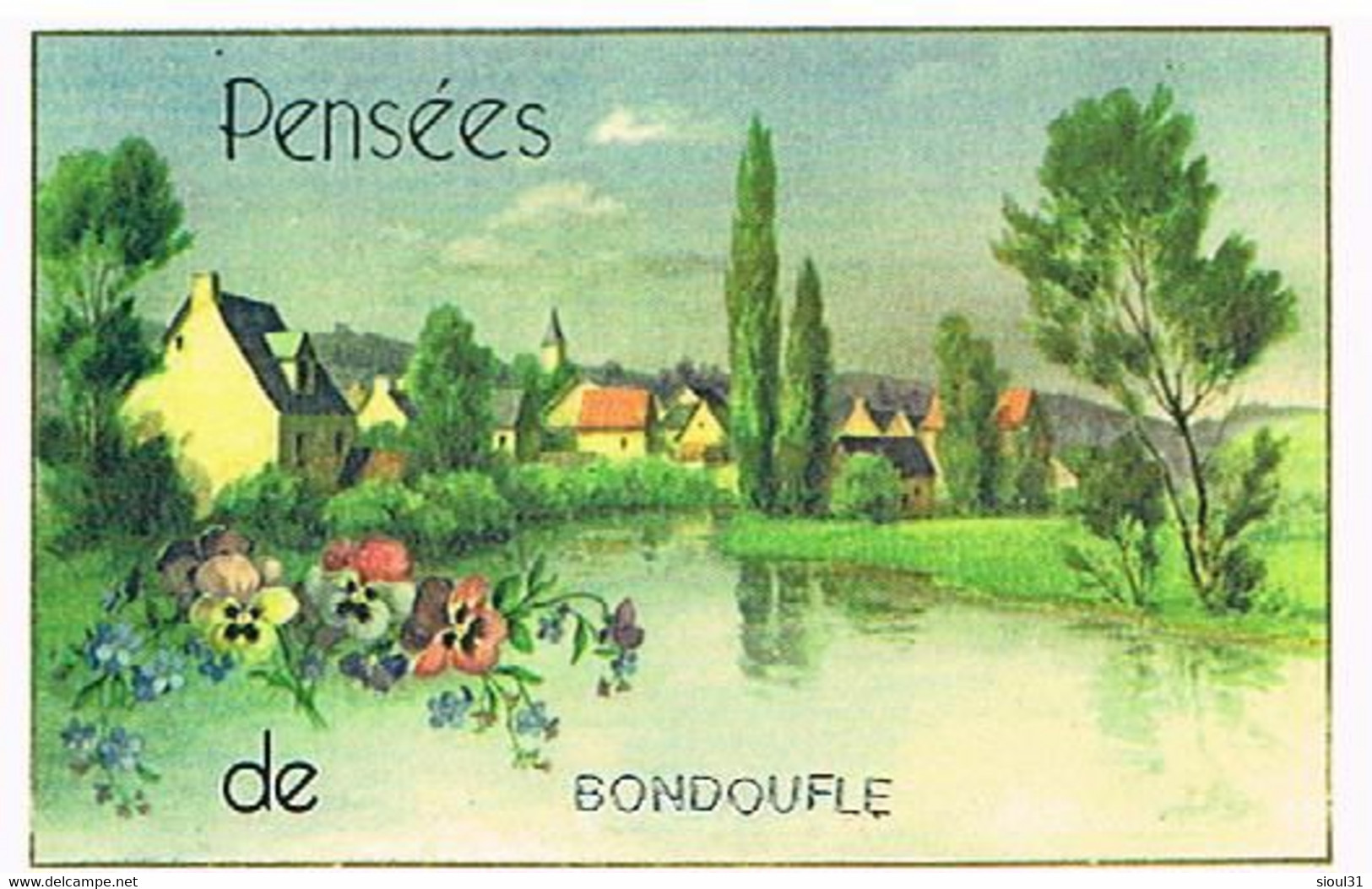 91 PENSEES   DE  BONDOUFLE    CPM  TBE   1308 - Bondoufle