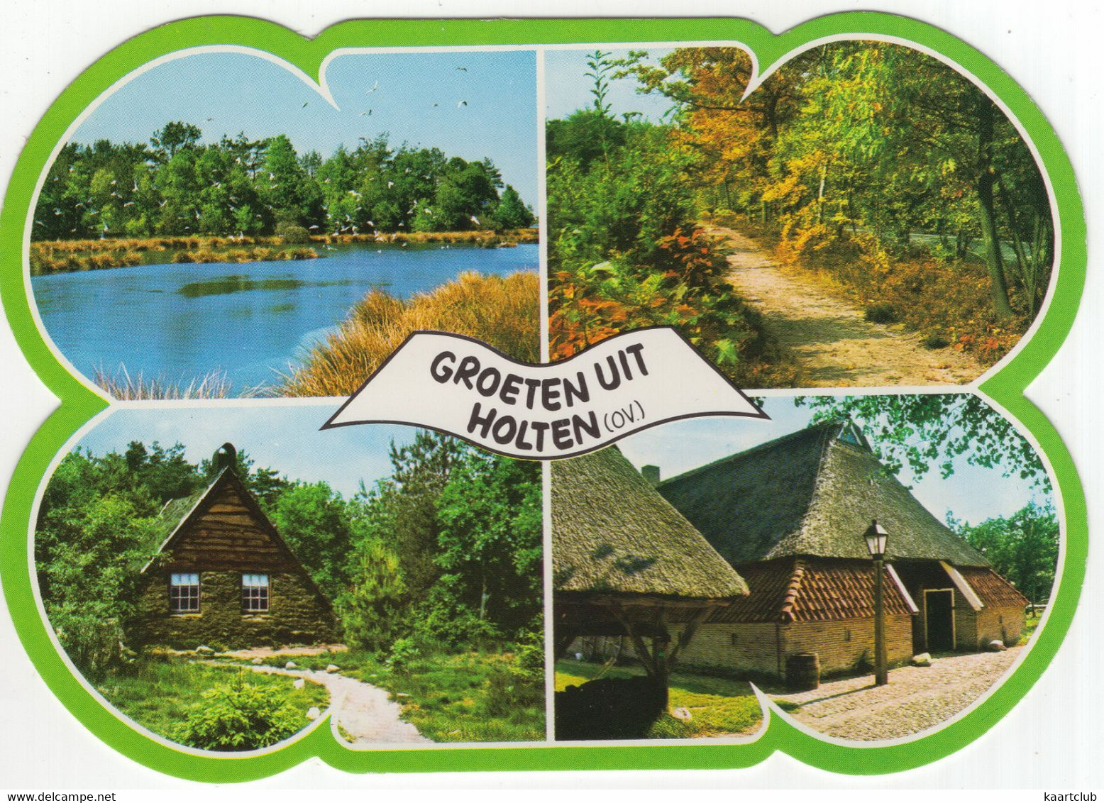 Groeten Uit Holten (OV.)  - (Nederland / Holland) - Boerderij, Bospad, Ven - Nr. L 4397S - Holten