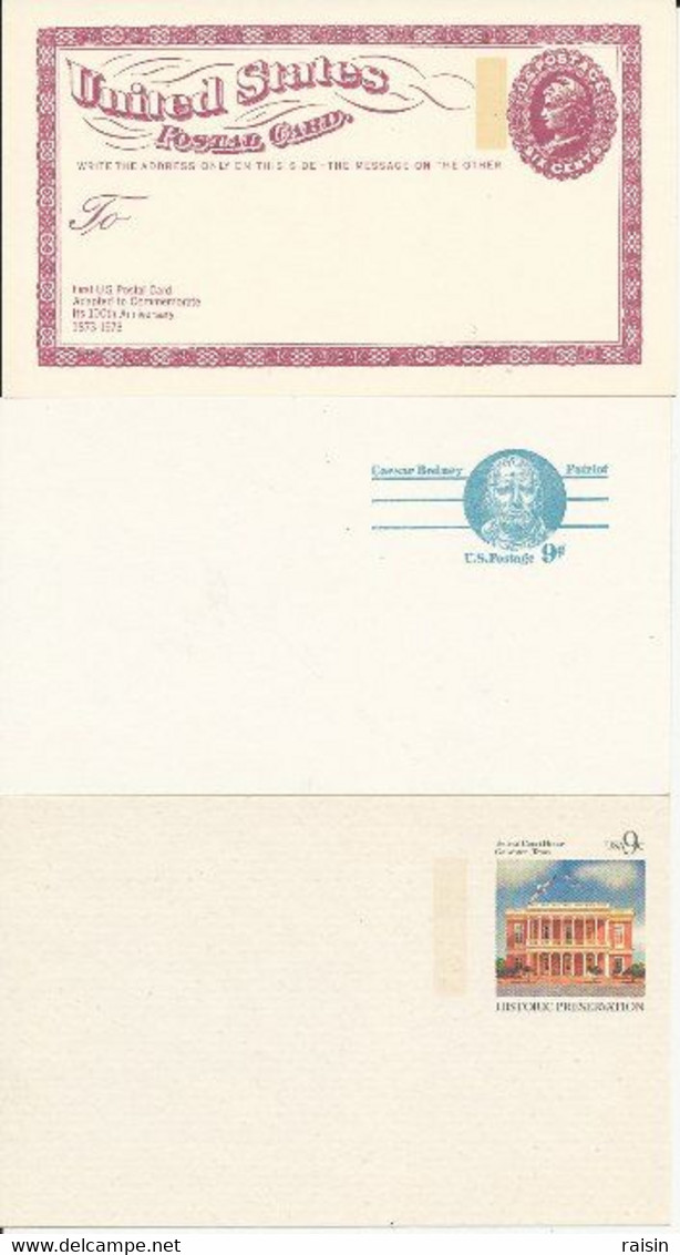 Prestamped Post Card Entier Postal Lot De 5 TBE - Other & Unclassified