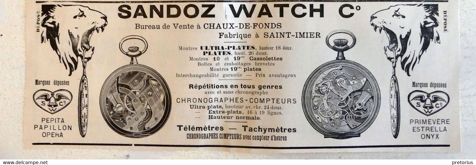 Sandoz Strip Hour Marker Dial Automatic Men's Watch 8501D-70-2 | eBay