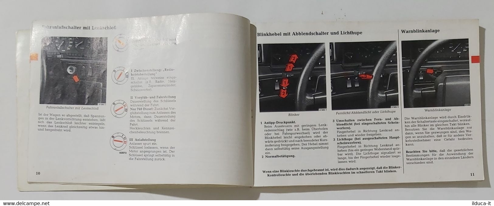 41005 Libretto Uso E Manutenzione - Volvo Serie 740 - 1985 - Engines