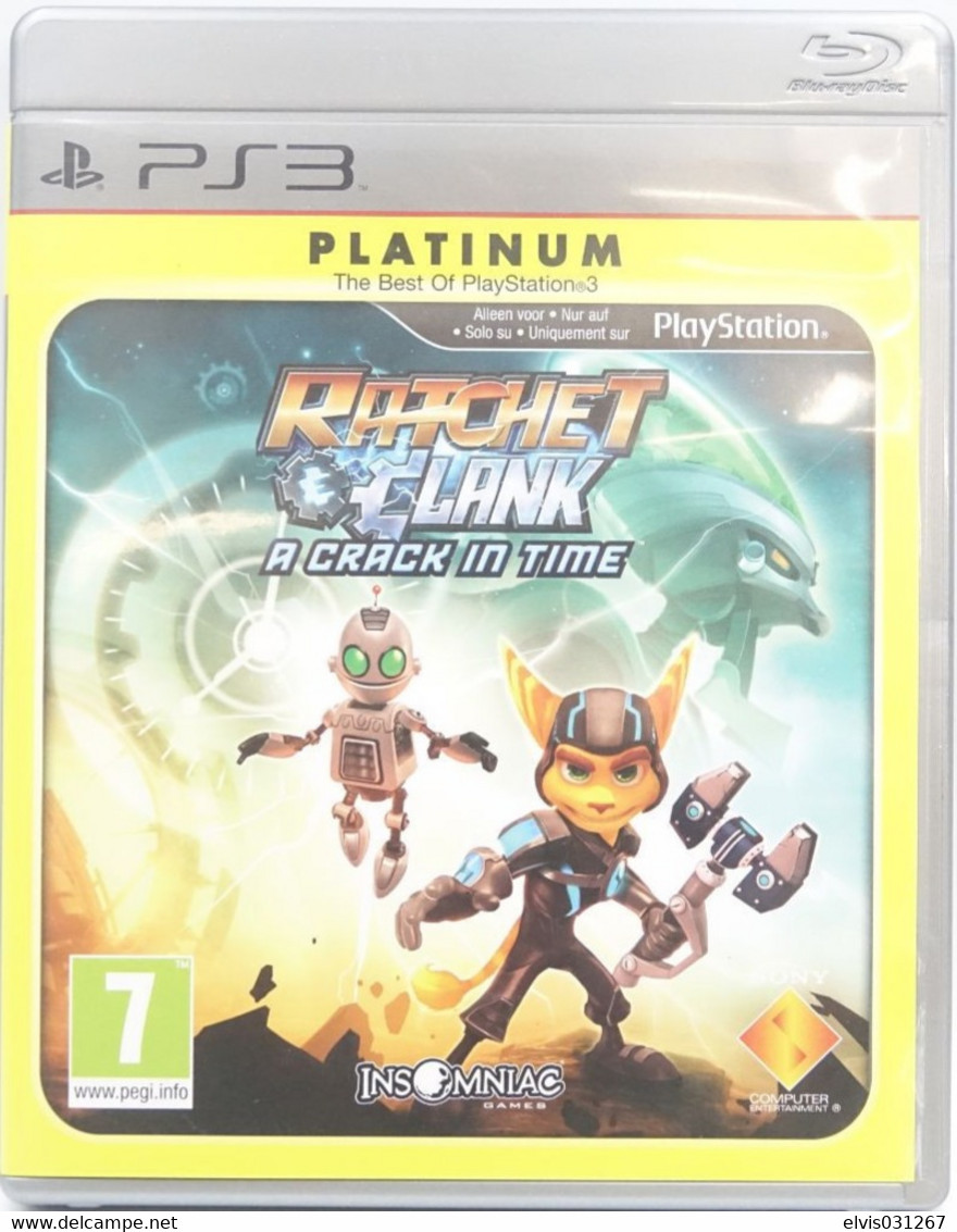 SONY PLAYSTATION THREE PS3 : RATCHET & CLANK A CRACK IN TIME - PLATINUM - PS3