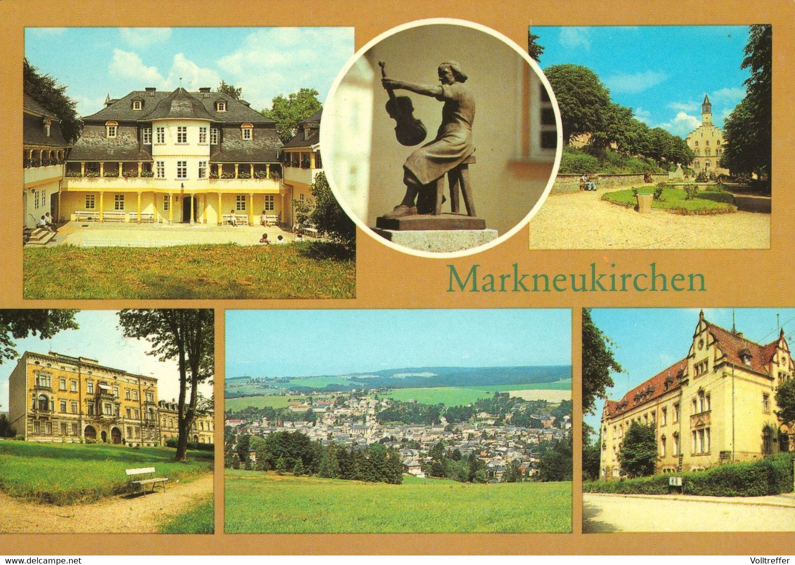 DDR Mehrbild AK Um 1982 Markneukirchen Im Vogtland - Markneukirchen