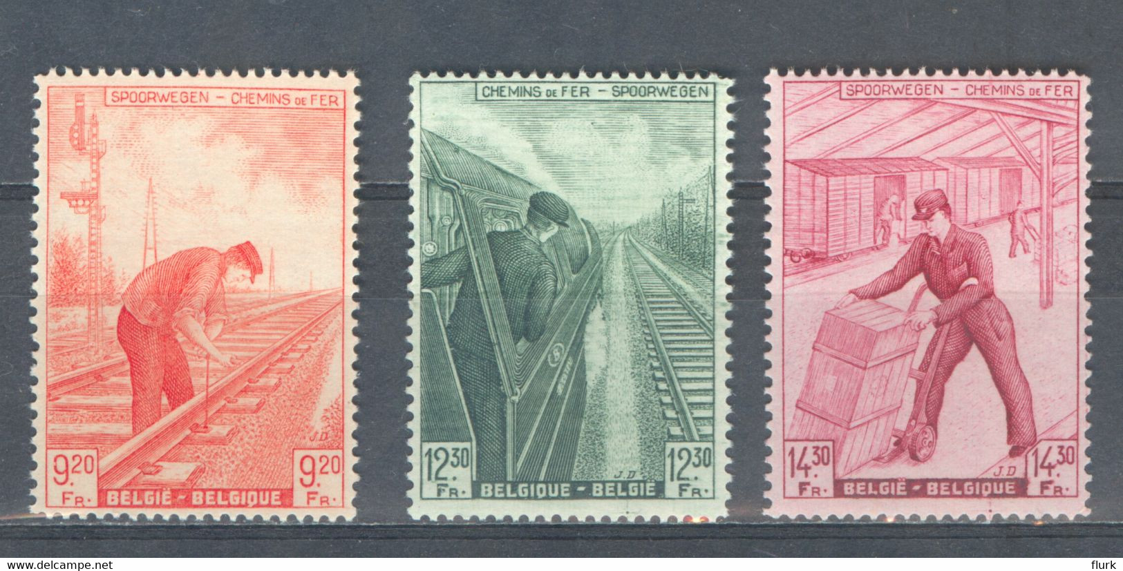 TR260-262 XX Cote €4,50 Perfect - Mint