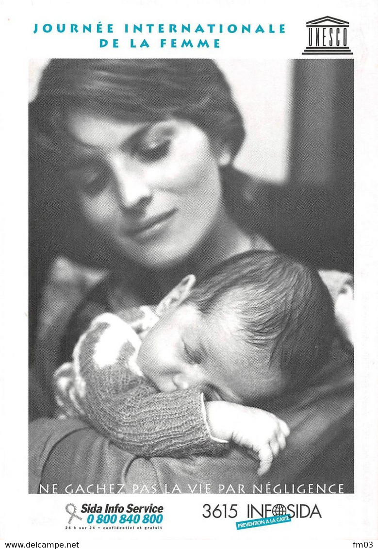 Doisneau Enfant Et Femme Sida Unesco - Doisneau