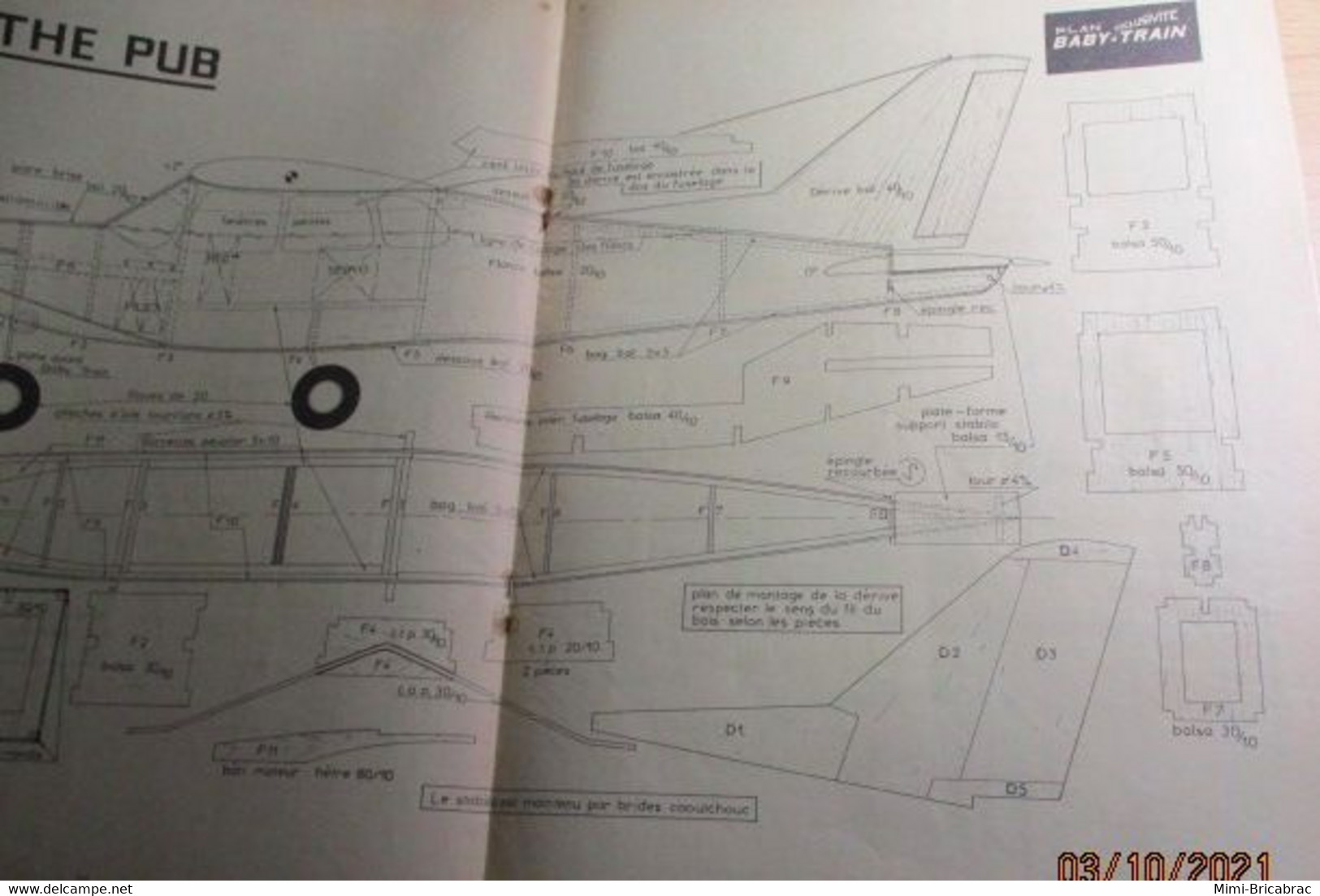 AEROJ20 Revue RADIO MOEDELISME N°9 De 9/1967 Avec Plan En Pages Centrales, En Très Bon état Général - R/C Scale Models