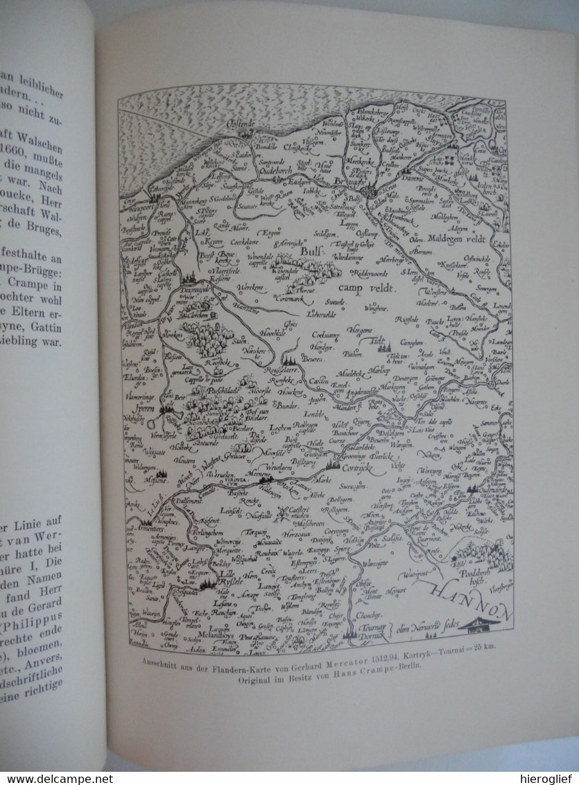 DIE FLANDRISCHE FAMILIE CRAMPE des 13 Jahrhunderts bis zum Hungenotten 3T - Theodor Crampe genealogie Kortrijk duitsland