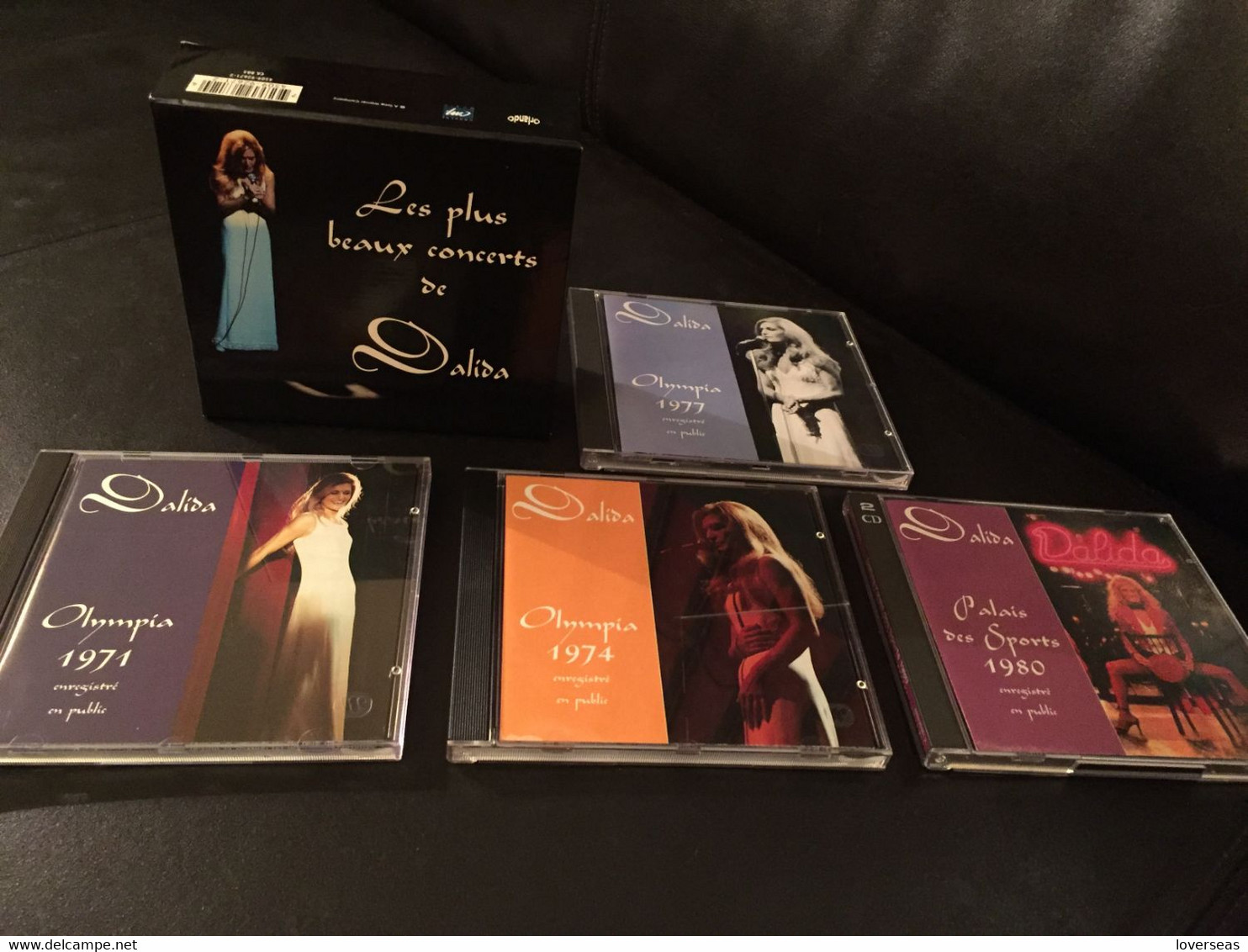 Les Plus Beaux Concerts De Dalida Coffret Live 5 CD 1993 - Collectors