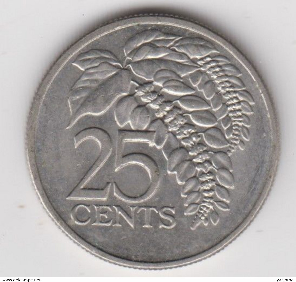 @Y@   Trinidad En Tabago   25 Cents  1980       (3496) - Trinidad & Tobago