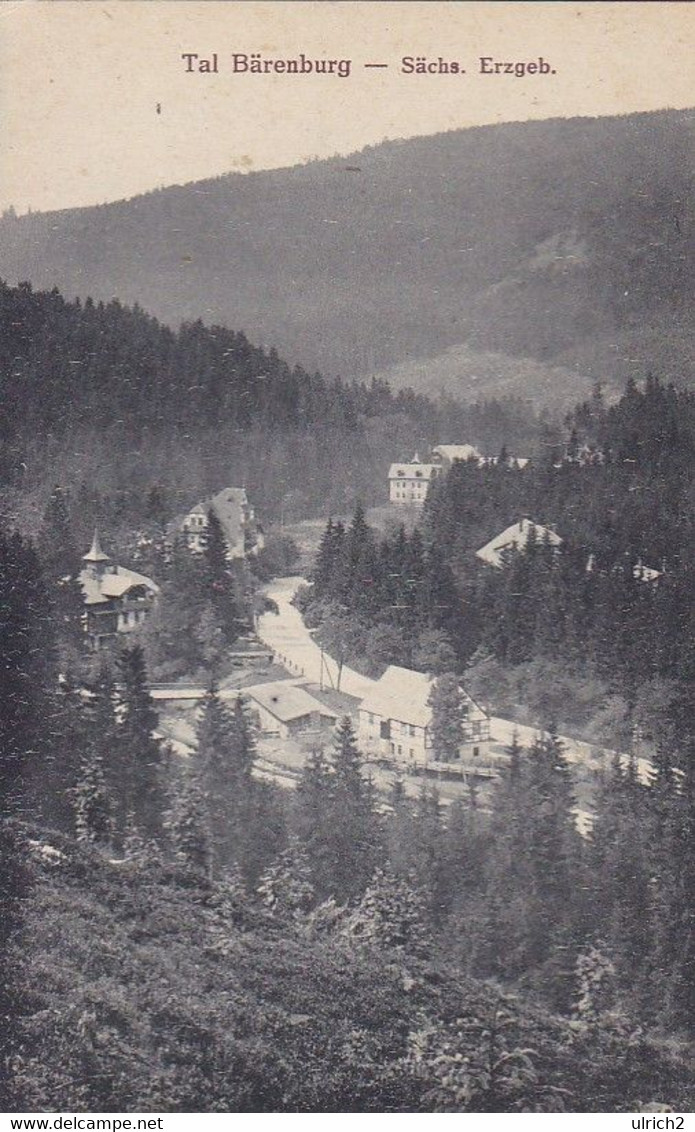 AK Tal Bärenburg - Sächs. Erzgebirge - Ca. 1920  (57836) - Altenberg