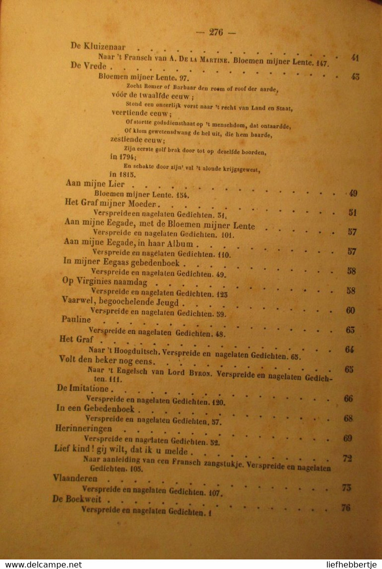 Gedichten van K.L. Ledeganck - door Heremans - 1872 - poëzie - uitg. te Gent bij Hoste en Rogghé  yy