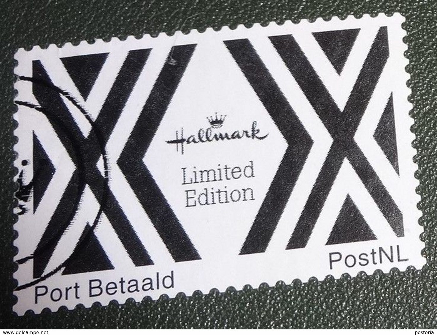 Nederland - NVPH - Persoonlijke - Gebruikt - Port Betaald - Hallmark - ZwartWit - Limited - Timbres Personnalisés