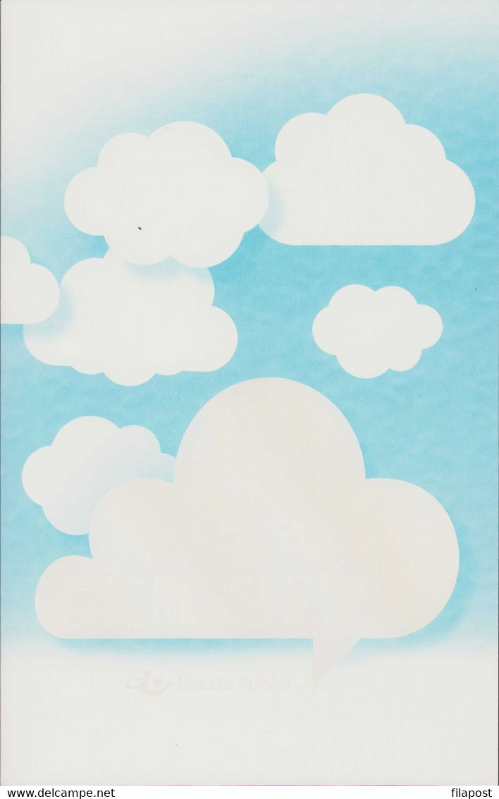 2016 Poland Beautiful Booklet / Clouds, Sky, Cumulonimbus, Cirrus, Weather, Nature, Cloud / 2 FDC + Mini Sheet MNH**FV - Markenheftchen