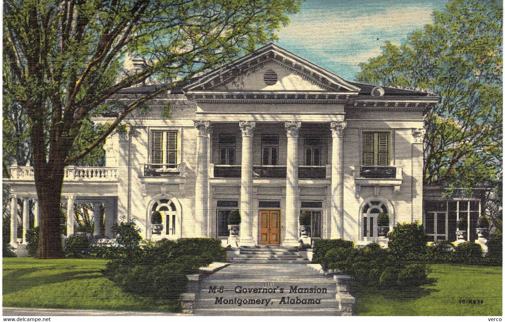 Carte POSTALE  Ancienne  De  MONTGOMERY - Governor's Mansion - Montgomery