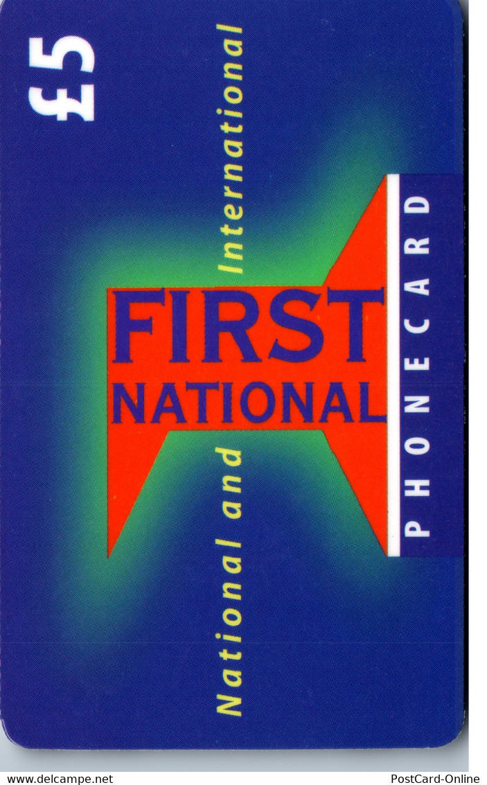 17362 - Großbritannien - First National Phonecard - BT Allgemein (Prepaid)