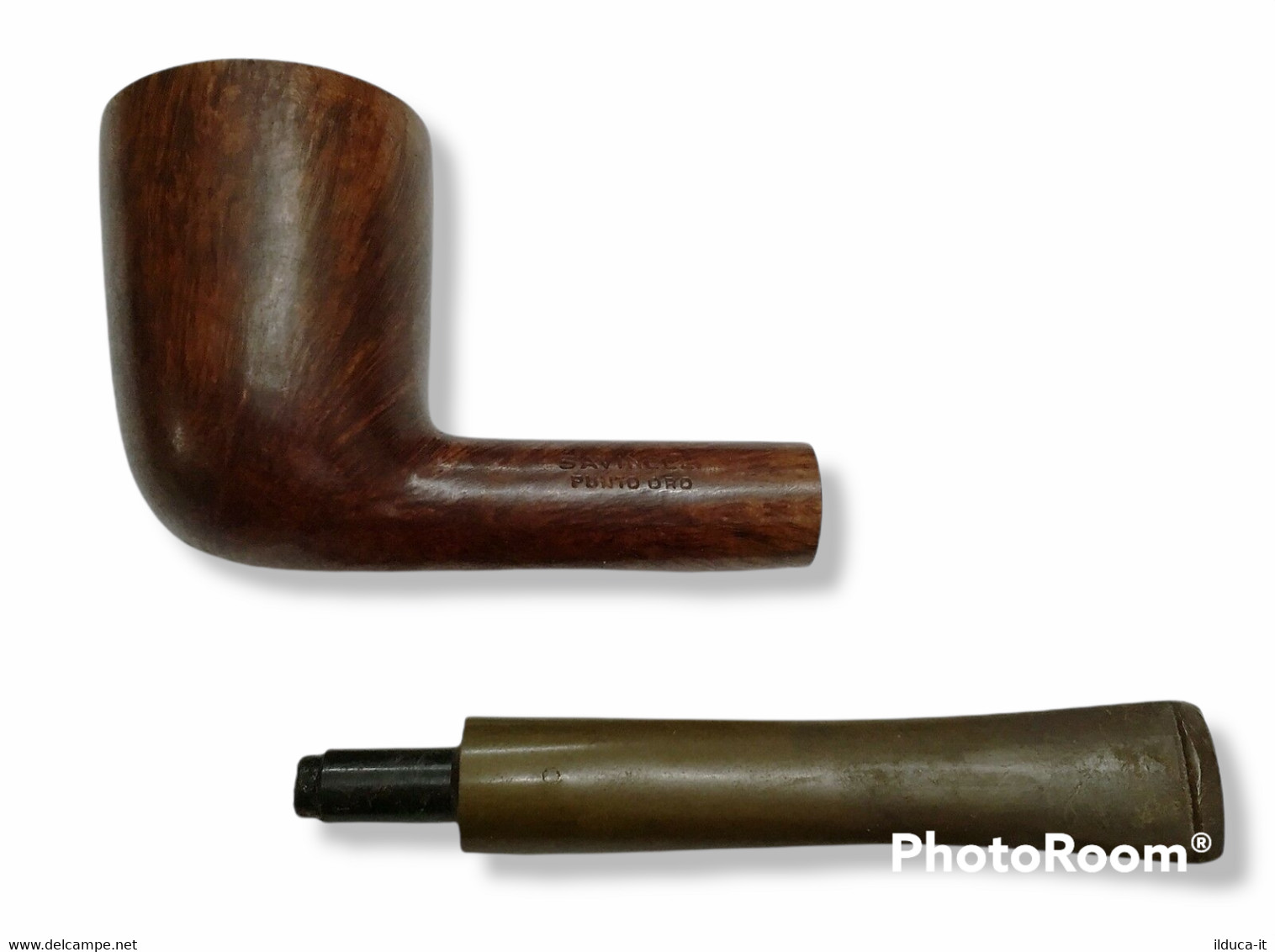 63101 Pipa Savinelli Punto Oro 401 (senza Filtro) - Bruyerepfeifen