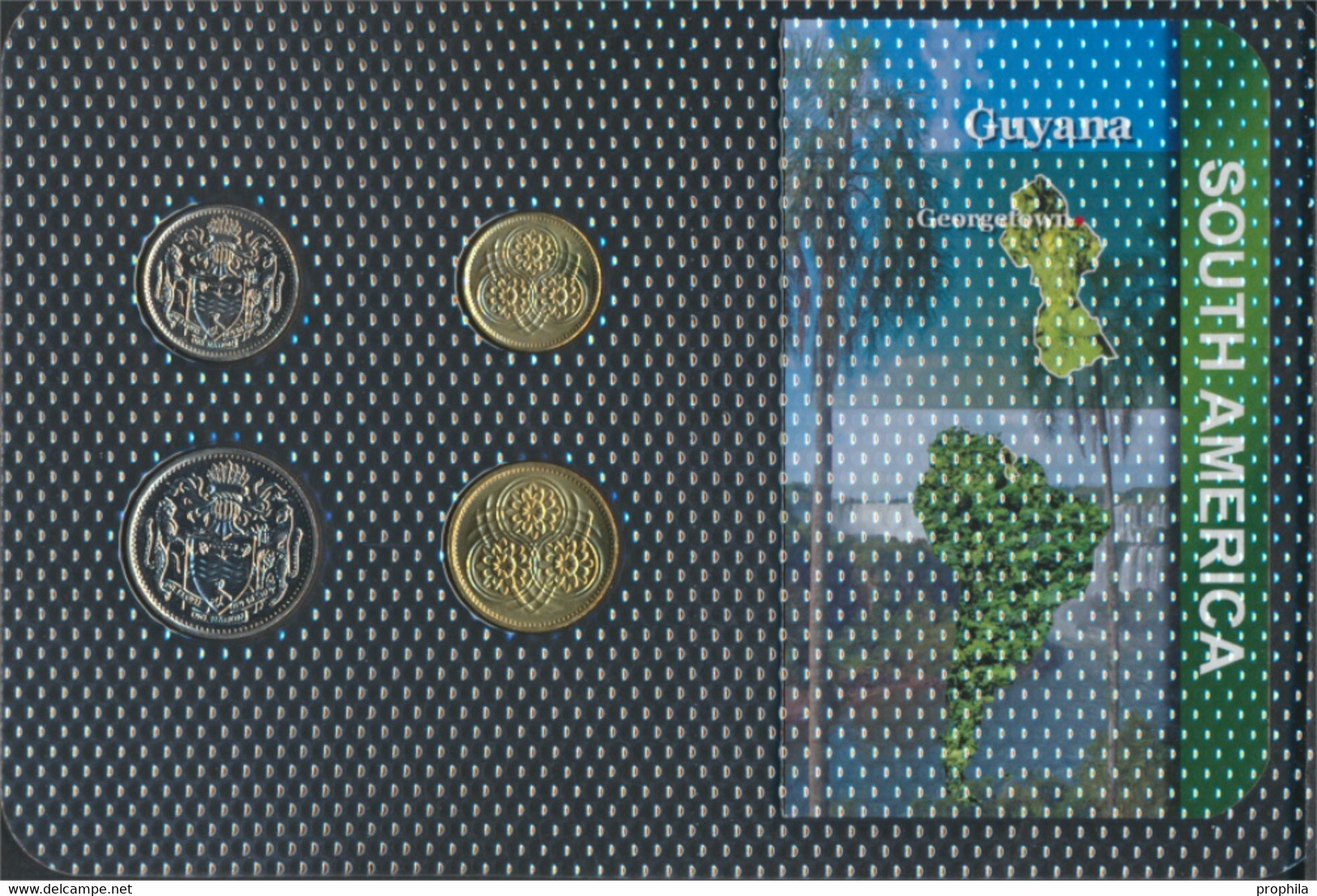 Guyana Stgl./unzirkuliert Kursmünzen Stgl./unzirkuliert Ab 1967 1 Cent Bis 25 Cents (9663938 - Guyana