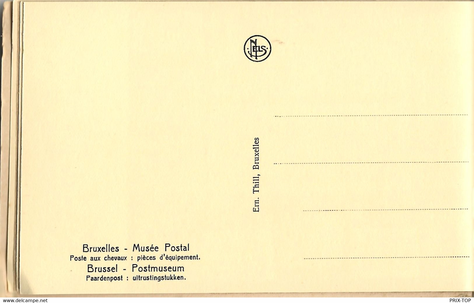 REF5047/ CP-PK Carnet - Boekje Bruxelles-Brussel Musée Postal Postmuseum