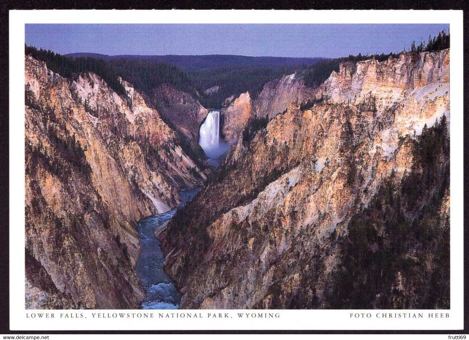 AK 001949 USA - Wyoming - Yellowstone National Park - Lower Falls - Yellowstone