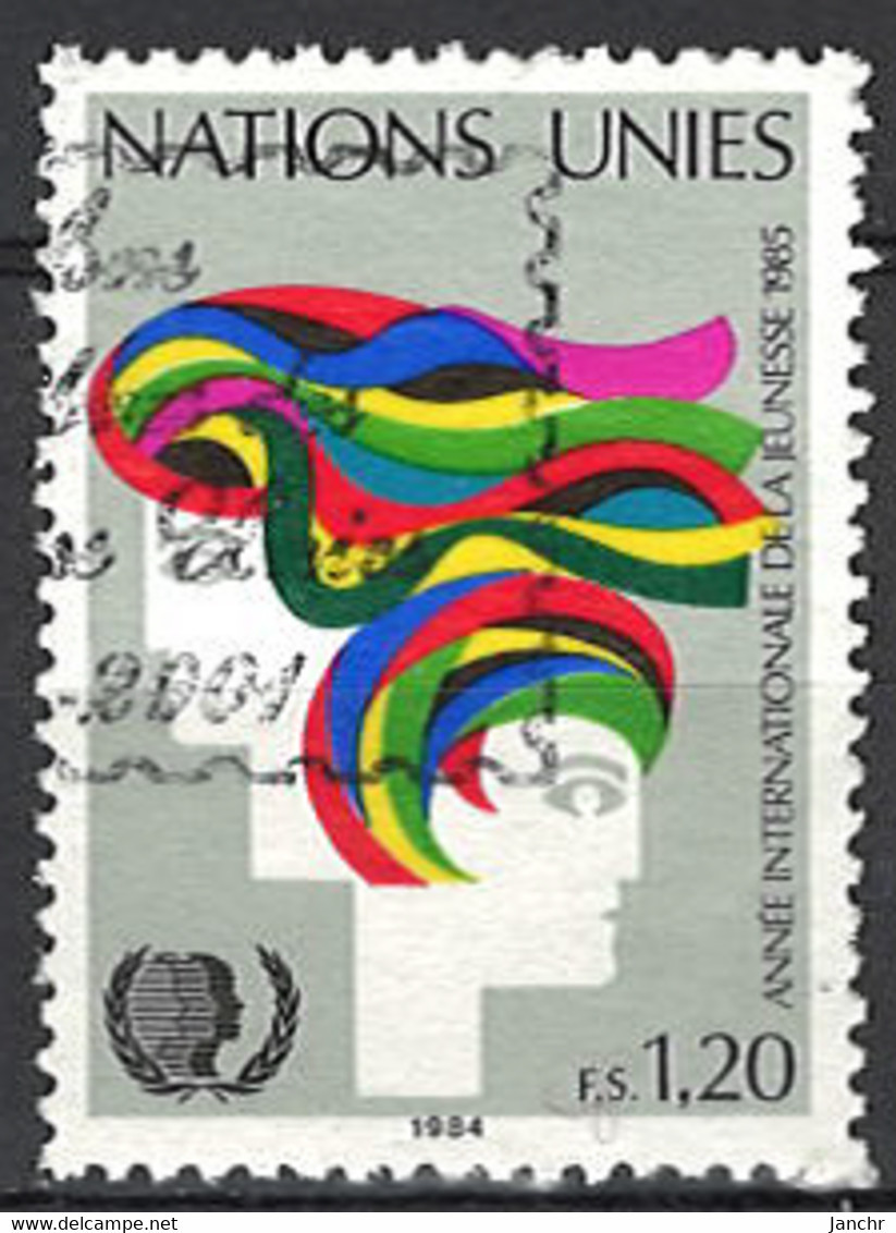 Nations Unies, Vereinte Nationen - Genf 1984. Mi.Nr. 126, Used O - Oblitérés