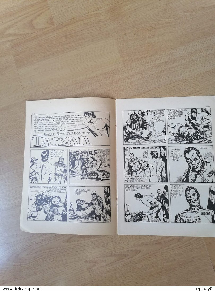 TARZAN - N° 34 - Année 1956 - édition Anglais - Le Seigneur De La Jungle - EDGAR RICE BURROUGHS - Newspaper Comics