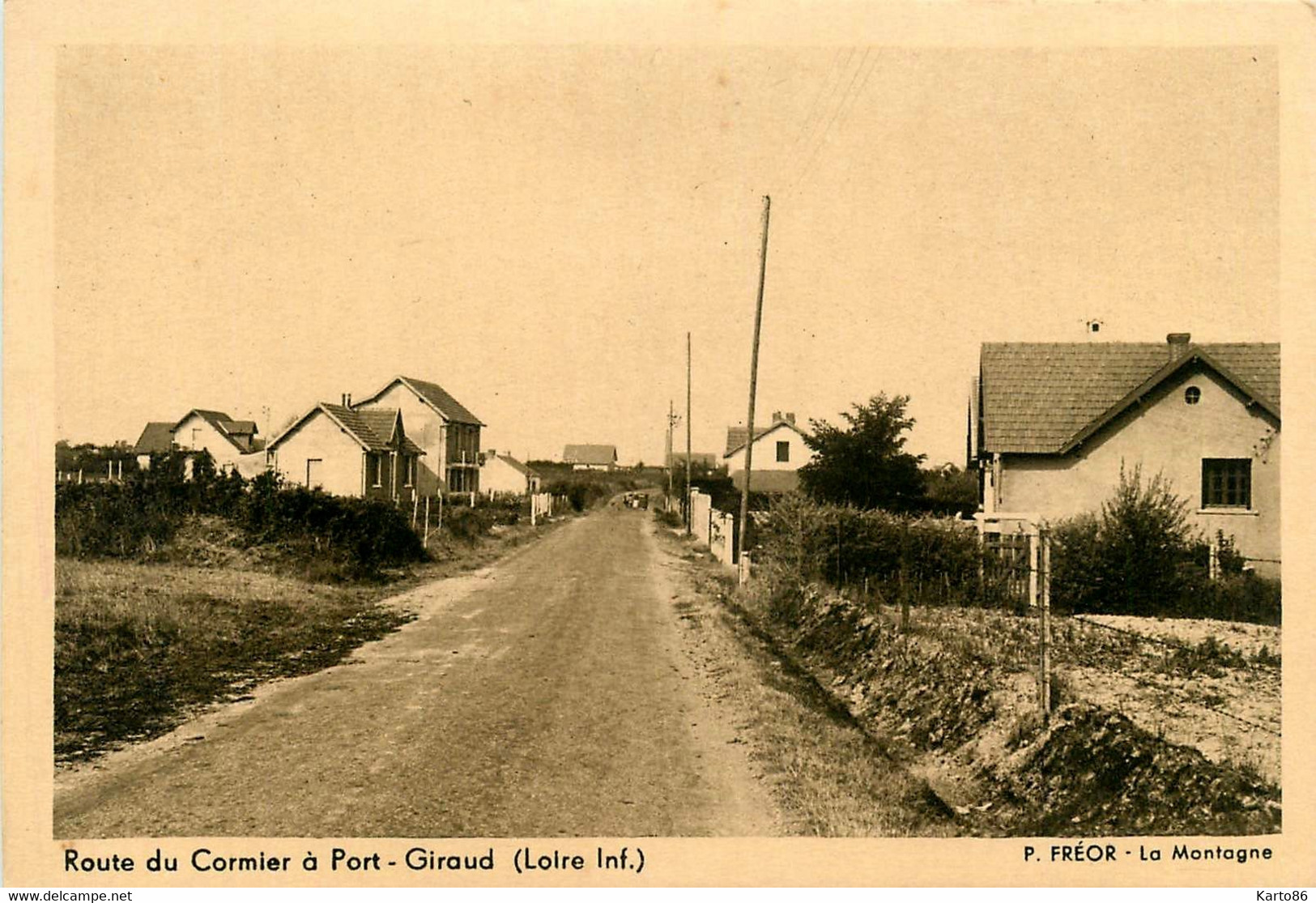 La Plaine Sur Mer * La Route Du Cormier à Port Giraud - La-Plaine-sur-Mer