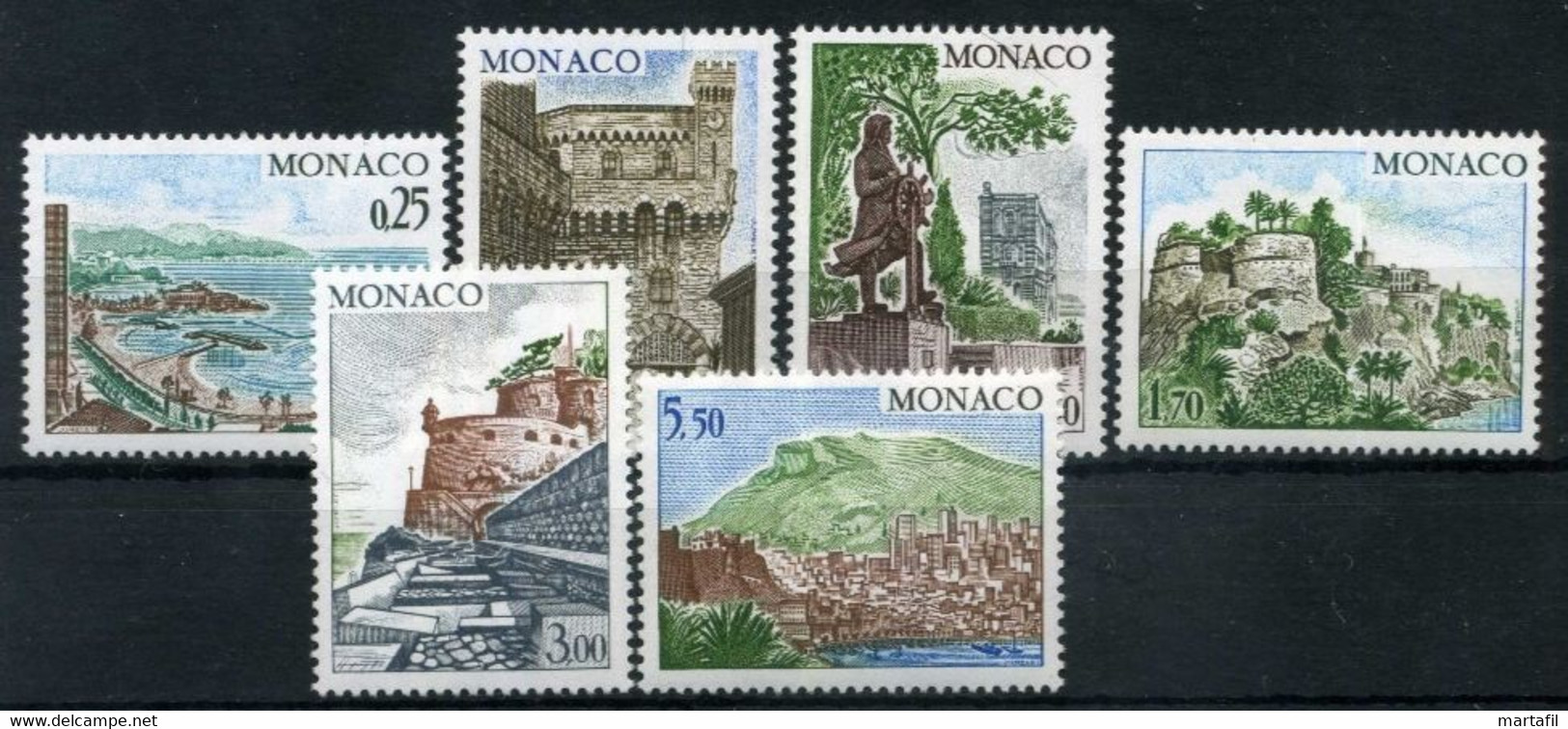 1974 MONACO SET MNH ** - Neufs