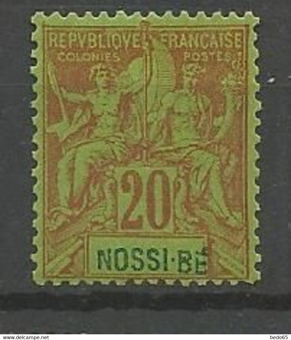 NOSSI-BE N° 33 NEUF* TRACE DE CHARNIERE  / MH - Unused Stamps