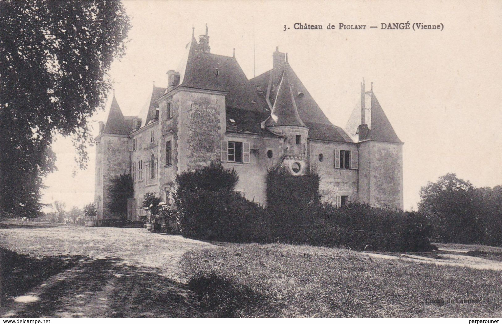 France Carte Postale Dangé Saint Romain Château De Piolant - Dange Saint Romain