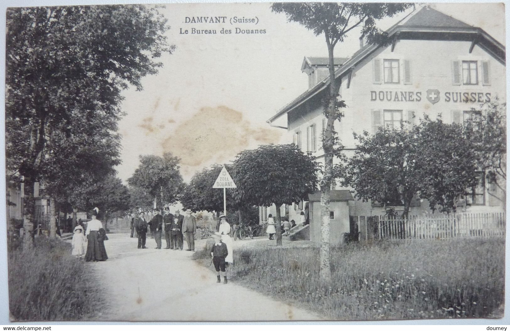 LE BUREAU DES DOUANES - DAMVANT - Damvant